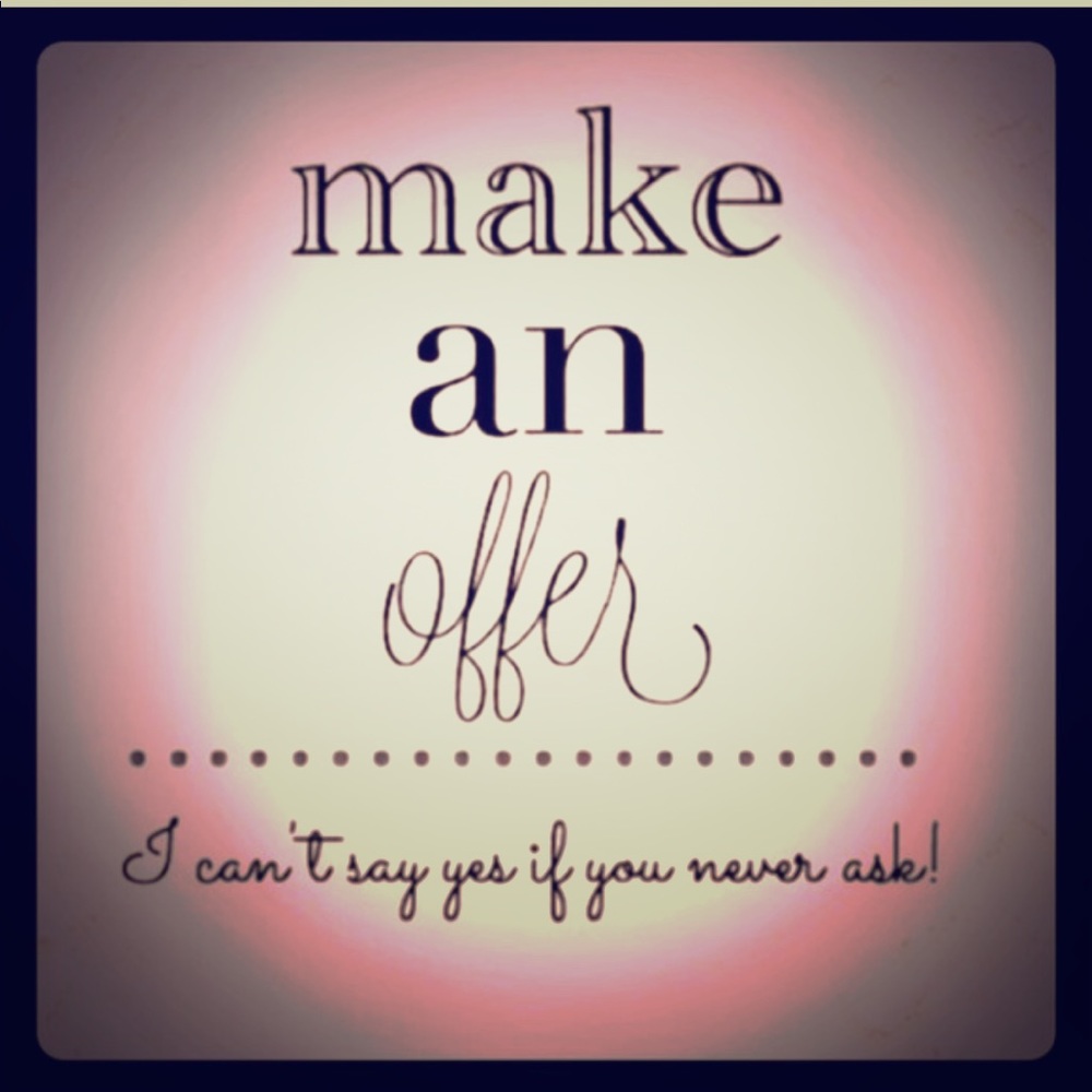 Make me an offer!